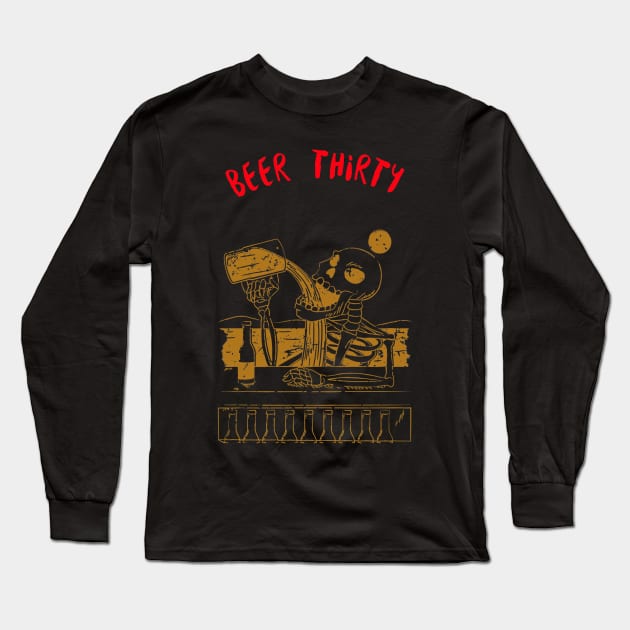 Beer thirty Long Sleeve T-Shirt by Rc tees